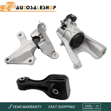 For Honda Civic 2016-2019 1.5L AUTO 3 Pcs Engine Motor & Transmission Mount Set