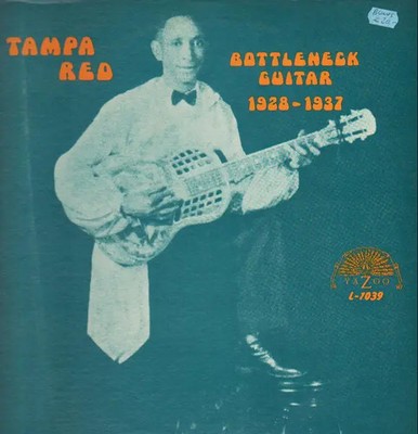 Tampa Red Bottleneck Guitar 1928-1937 NEAR MINT Yazoo Vinyl LP