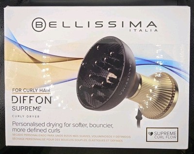 Bellissima Diffon Supreme Diffuser & Curly Hair Dryer -Anti-Frizz Technology
