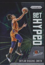 2021 Panini Prizm WNBA #15 Skylar Diggins-Smith Phoenix Mercury Get Hyped
