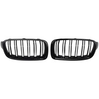 GläNzend Schwarz Auto Front Nieren Gitter Gitter FüR- 3 Series F30 F31 F35 7152