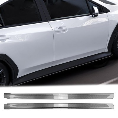 Side Skirts Extension for 2022-2025 Subaru WRX STI Style Carbon Fiber Print 4PCS