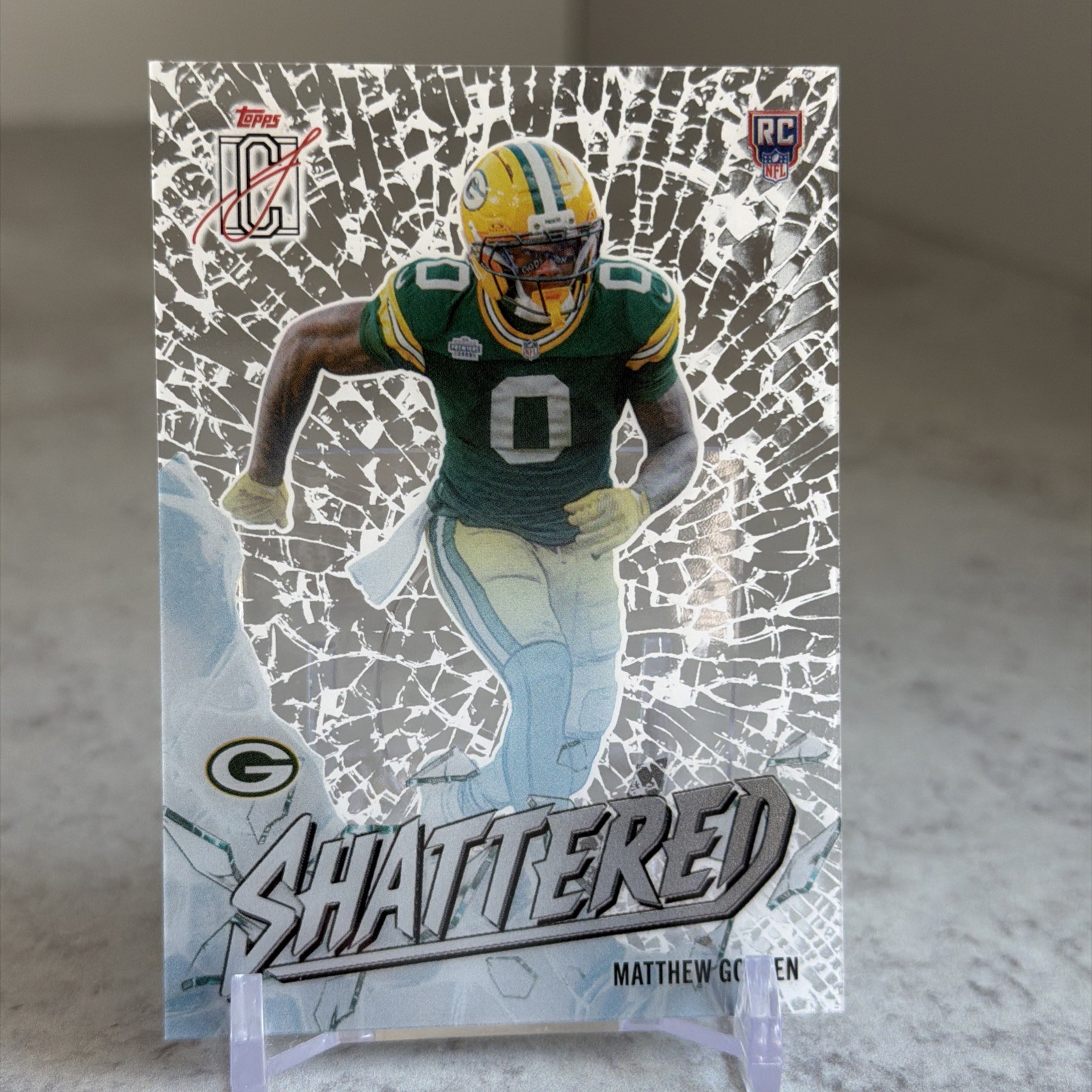 2025 Topps Signature Class Matthew Golden Shattered Case Hit SSP #S-13 RC