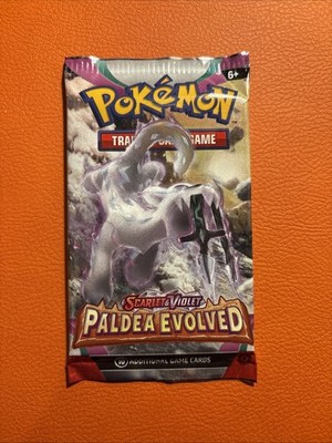 Pokémon TCG Scarlet & Violet Paldea Evolved Booster Pack Neu und Sealed