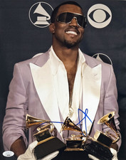 Kanye West Signed Autograph 11x14 Photo Ye College Dropout Grammy Winner JSA COA