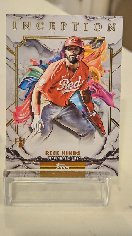 2025 Topps Inception - Rece Hinds #14 (RC) Cincinnati Reds