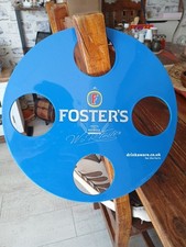 Fosters Pint Glass Drinks Carrier....new