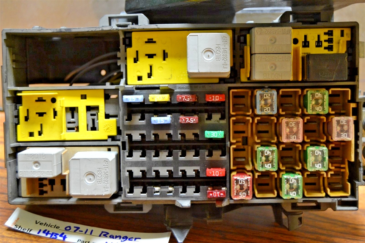 2007 ford ranger cigarette lighter fuse (2006 to 2011) Fuses, Box Diagram & Location Guide Used 2007 FORD RANGER FUSE