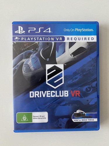 Driveclub VR PS4 VGC PAL
