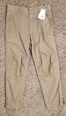 NWT HELMUT LANG PANTALON CARGO VENT ZIP POCKET STRAIGHT LEG TROUSERS L04HM205 34