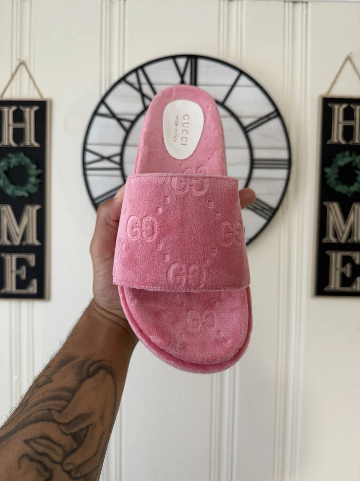 Gucci Slides Pink - Image 2 of 4