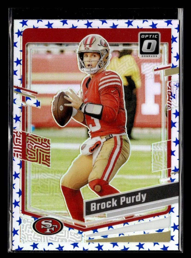2023 Donruss Optic Brock Purdy Stars #168 San Francisco 49ers UX2931