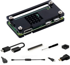 Raspberry Pi Zero 2 W Case Kit with Raspberry Pi Zero 2 W Case Power Supply