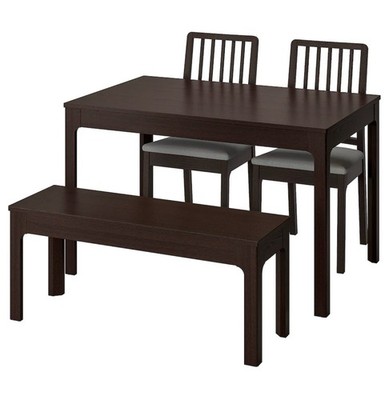 BRAND NEW IKEA EKEDALEN in box Table w/ 4 chairs and bench