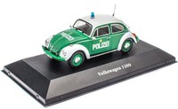 Eligor, Volkswagen KäFer 1200 1977 Deutsche Polizei, 1/43, ATL7598001