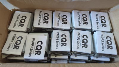 CQR DP3 Doppel Druck Panik Knopf Grade 3 Edelstahl BOX MIT 50 - Neu