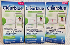 Clearblue Menopause Detection Stage Indicator - 3 Packs Of New in Box/Sealed