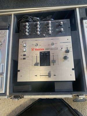 Technics DJ Mixer Set with Turntables and Case And Vestax PMC 05 
