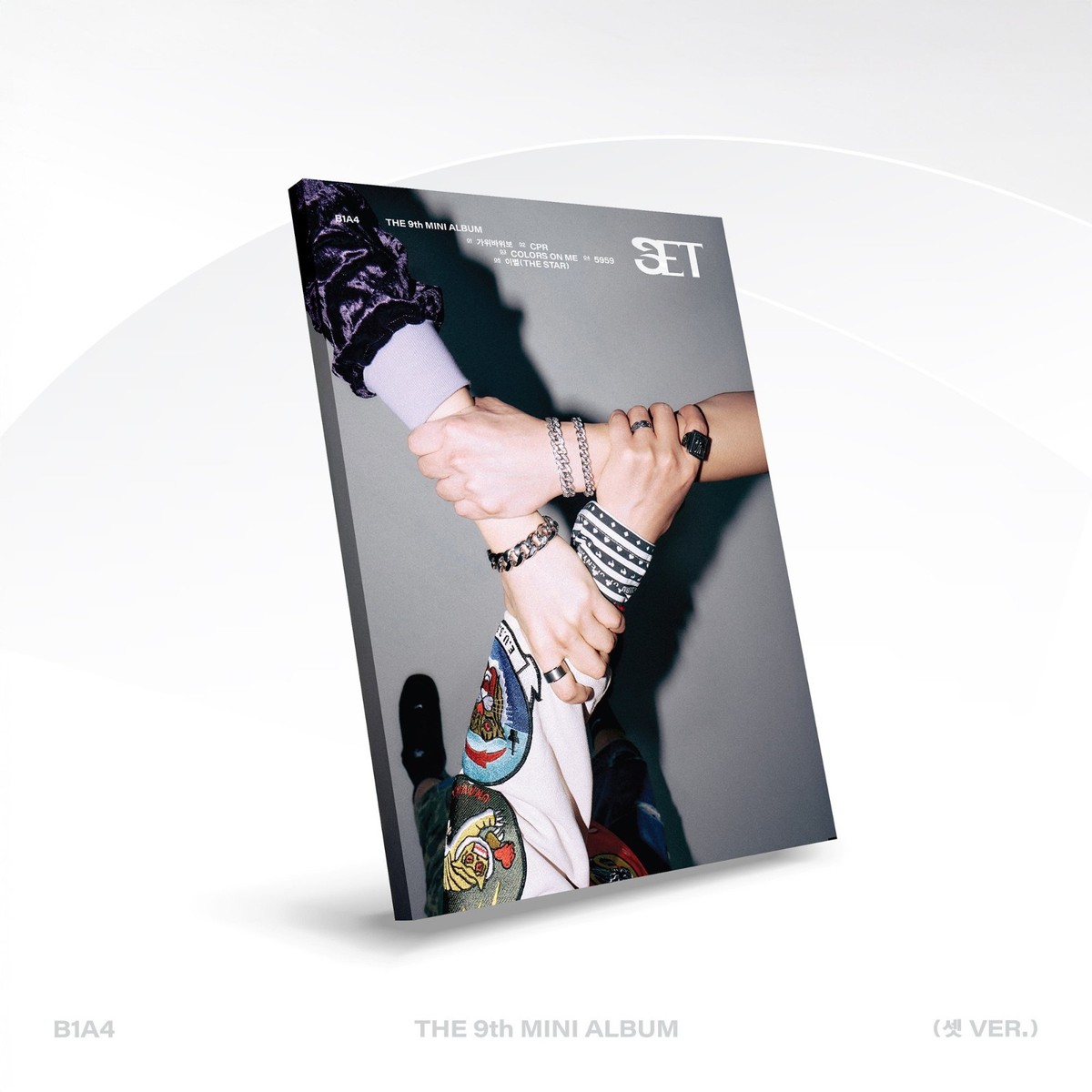 K-POP B1A4 9th Mini Album [SET] SET Ver. CD+80p P.Book+3ea P.Card+