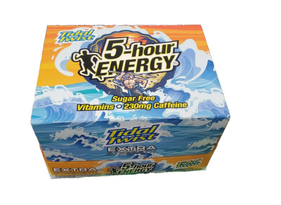 5 Hour Energy Extra Strength Tidal Twist 1.93 oz Shots  12 Ct Box