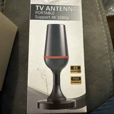 TV Antenna Portable Indoor & Outdoor Support 4K 1080p - DG UP SP - New