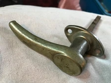 1920s Studebaker DOOR HANDLE vtg exterior Trim . Bezel 1924 1925 1926 1927 1928