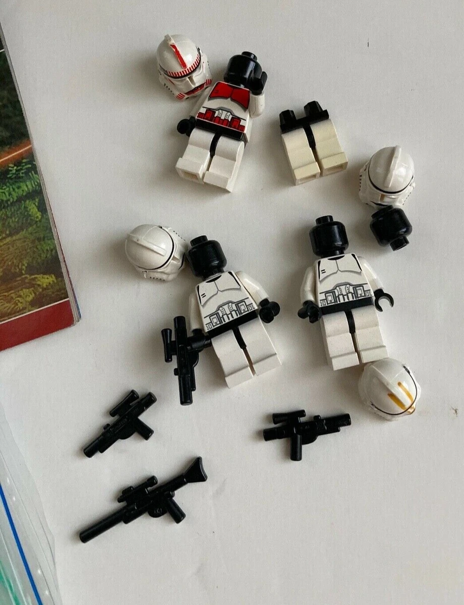 Alvorlig Bopæl mikrocomputer LEGO Star Wars [7655] Clone Troopers Battle Pack (2007)w/ mini figs (-1  torso) | eBay