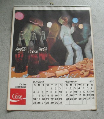 Coca-Cola 2020 12 month 12 x 12 Wall Calendar Vintage Nostalgia Anytime Coke