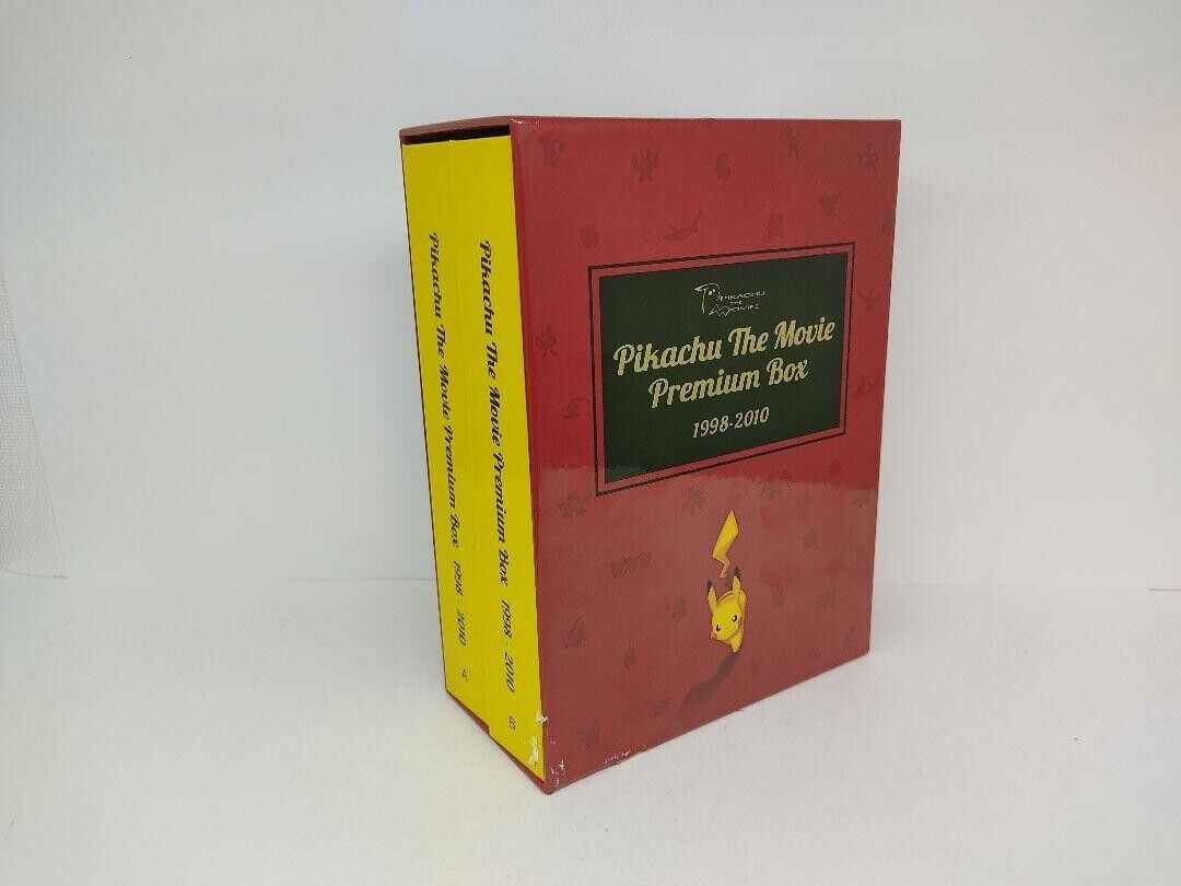 Pikachu The Movie Premium Box 1998-2010 Pokemon 15th Anniv. Limited Blu-ray Pikachu The Movie Premium Box 1998-2010 Pokemon 15th Anniv. Limited Blu-ray