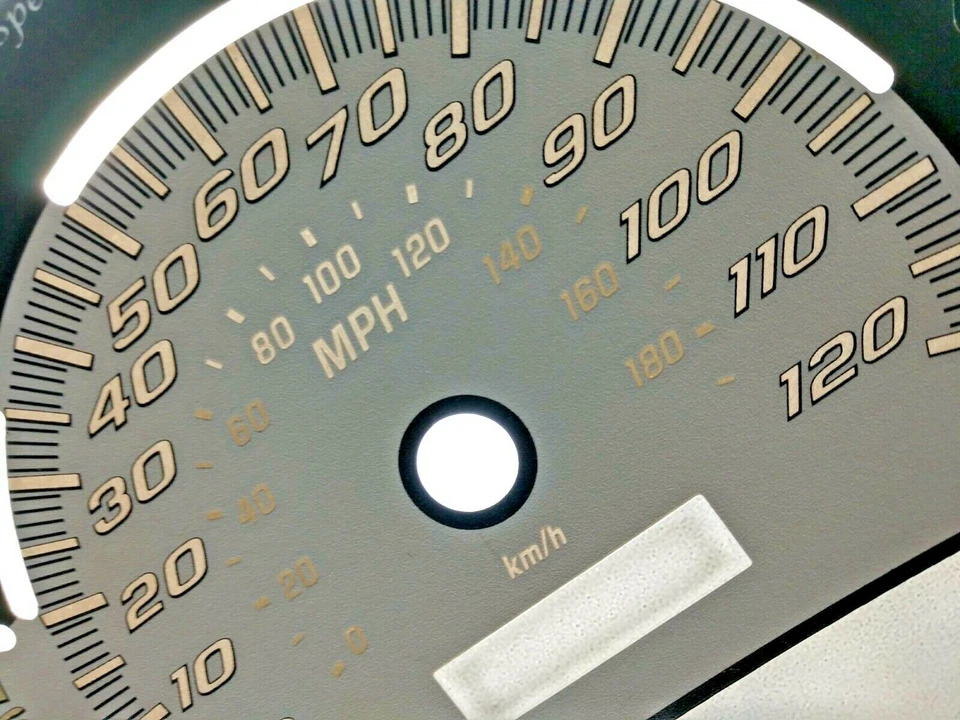 US Speedo Silverado SS Gauge Face Overlay GM Clusters 03-05 2500 Gas LED Edition Foto 4 de 4