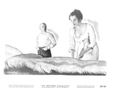 Yul Brynner Claire Bloom Brothers Karamazov 8x10 original photo #L5762