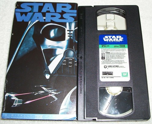 STAR WARS: A NEW HOPE (VHS 1995 THX) Mark Hamill, Alec Guinness, H.Ford; - Picture 3 of 3