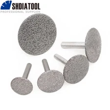 2pcs 25mm - 50mm Vacuum Brazed Diamond Cutting Grinding Engraving Discs Blades