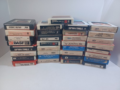 Lot Of 33 8 Track Tapes Untested. Billy Joel, Electic Light Orchestra, Carpent - Picture 2 of 9