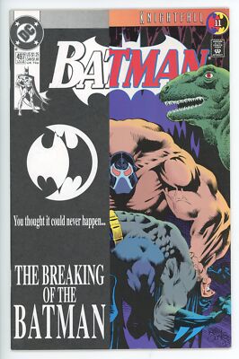 BATMAN #497 | DC | July 1993 | Vol 1 | Double Cover / Bane breaks Batman's back