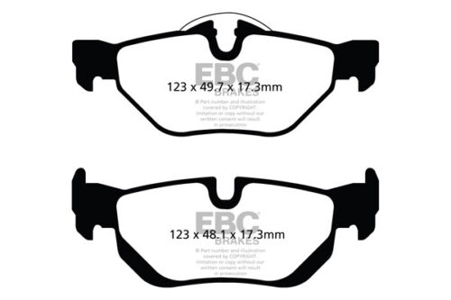 Kit de discos y pastillas de freno trasero EBC para BMW X1 3.0 (25) 218 2010-2011 - Imagen 2 de 2