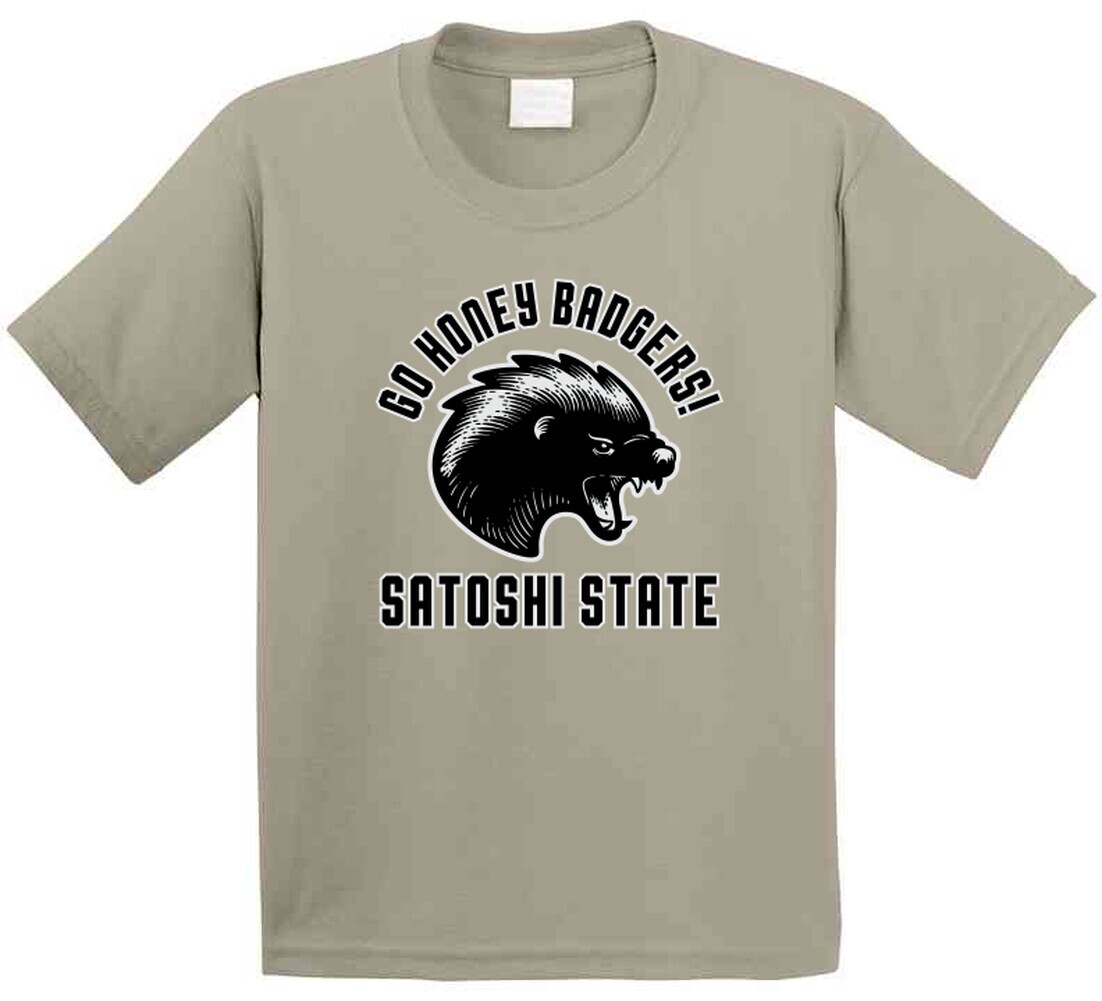 Go Honey Badgers Satoshi State Bitcoin T Shirt | eBay