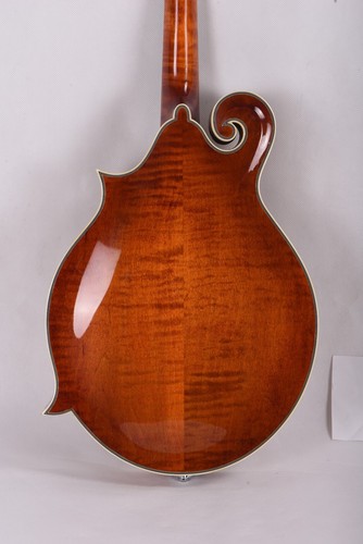 Hand Carved F Style Mandolin, Solid Spruce Top with Gig Bag And Tools - Picture 11 of 24