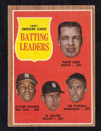 1962 TOPPS ORIGINAL BASEBALL VINTAGE CARDS -YOU Pick A PLAYER CHOICE 1-250 - Picture 44 of 242