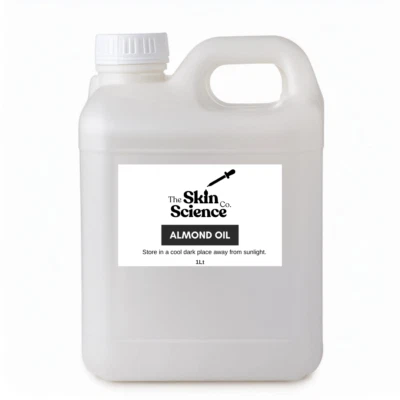 THE SKIN SCIENCE COMPANY Almond Oil - Top Carrier Oil for Aromatherapy & DIY Blends | All Sizes