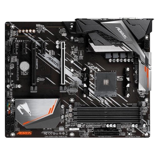 Gigabyte A520 AORUS ELITE scheda madre AMD A520 Socket AM4 ATX - Foto 2 di 5