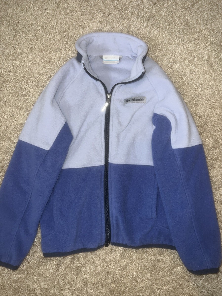 Columbia Youth Girls Size XS Full Zip Up Fleece Jacket