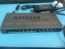 Netgear GS108P ProSafe 8-Port 10/100/1000 4-Port PoE Desktop Switch