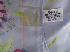 Vera Lavender Scarf with Flowers Nice 