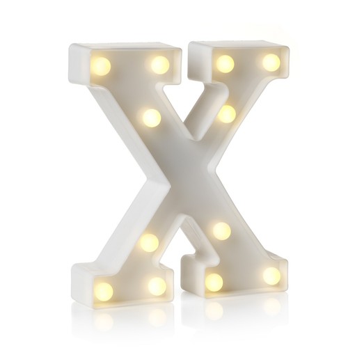 Auraglow LED Alphabet Light Up Letters & Numbers For Birthday, Party, Wedding - Picture 35 of 48