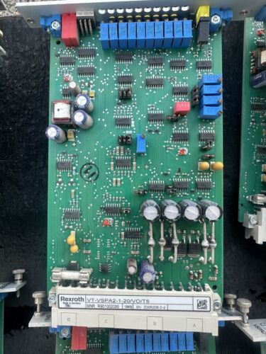 Bosch Rexroth VT-VSPA2-1-20/V0/T5 scheda amplificatore R901002095 nuova - Foto 7 di 9