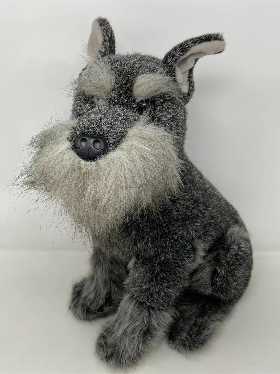Miniature schnauzer sales plush