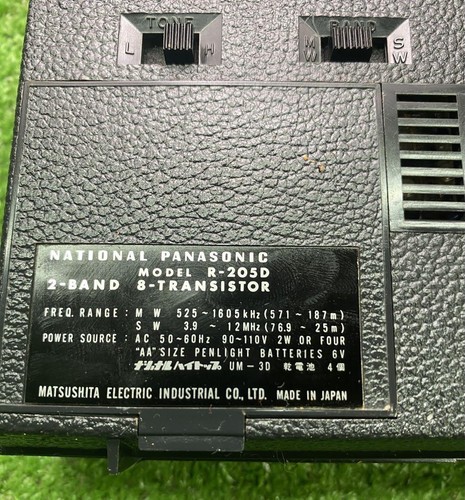 FV-111 Panasonic Antique Radio Panasonic8 - Picture 9 of 9