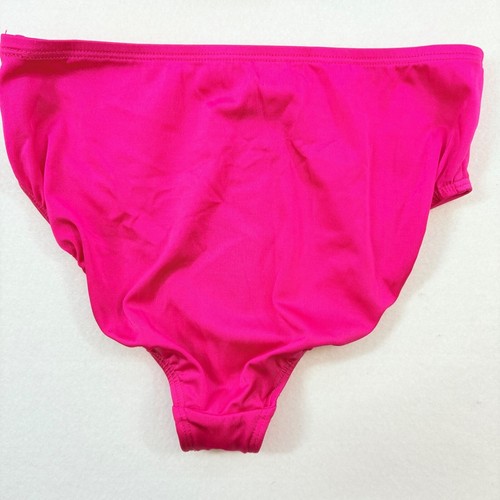 Lands End Women's Two Piece Tankini Swimsuit Size 14 Neon Pink Beach Bright Fun - Picture 7 of 10