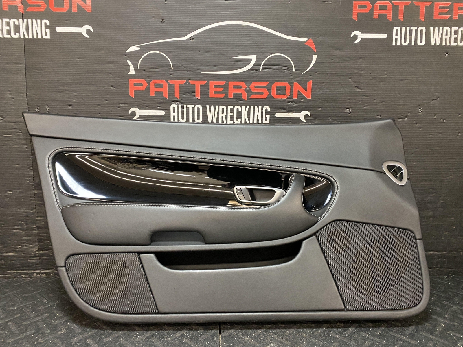 07-11 BENTLEY CONTINENTAL GT COUPE FRONT DRIVER LEFT INTERIOR DOOR TRIM PANEL